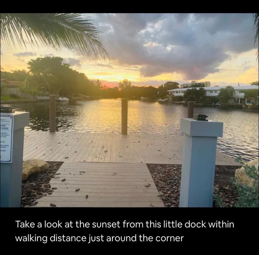 One Bedroom Apt With Private Patio Near Fort Lauderdale Beach מראה חיצוני תמונה